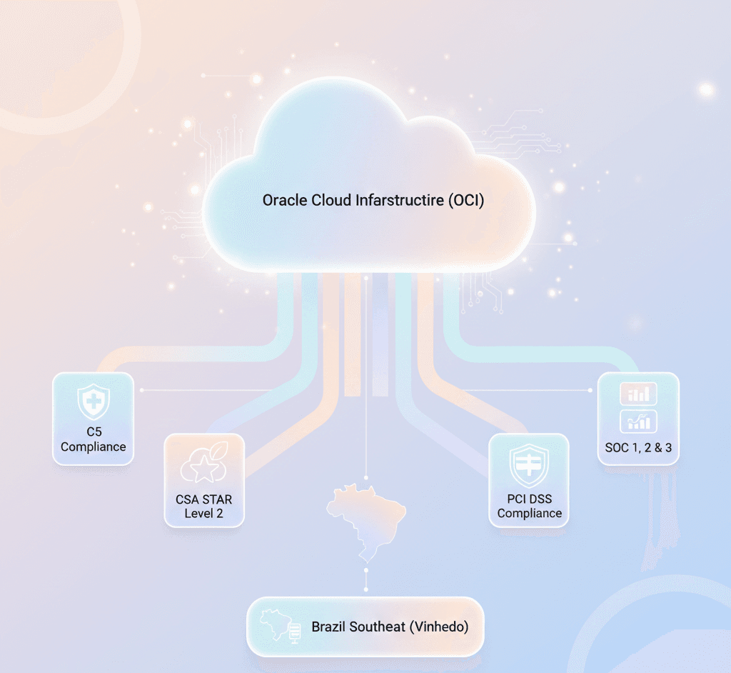 Accorp Update: Expanded OCI Service Coverage Across C5, CSA STAR, HIPAA, PCI DSS & SOC Standards
