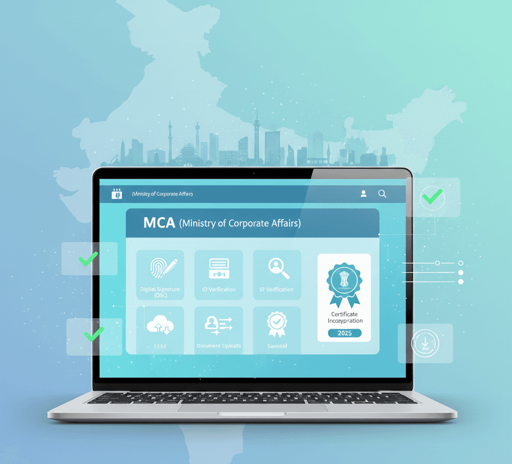 Online Company Registration Process in India — Simplified for Startups & NRIs (2025 Update)