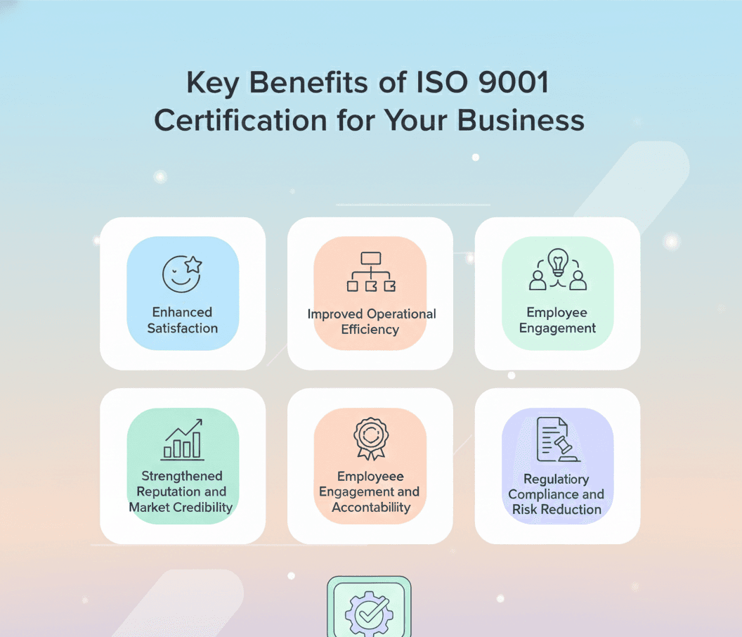Key Benefits of ISO 9001 Certification for Your Business